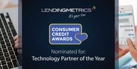 LendingMetrics nominated for Technology Partner of the Year