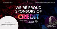 LendingMetrics to sponsor the Credit Awards