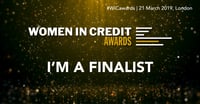 Claire Januszczak shortlisted as a finalist in the 2019 Women In Credit Awards