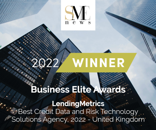 LendingMetrics wins at SME News' Business Elite Awards 2022