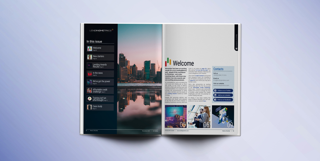 Metrics Monthly - November Issue