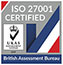LendingMetrics is ISO27001 certified - UKAS, National Accreditation Body for the United Kingdom
