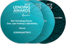 "Best Technology Partner - Data, open banking & affordability" and "Best Credit Information Provider" (2019) - Lending Awards