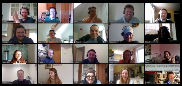 LendingMetrics' team keeping spirits high